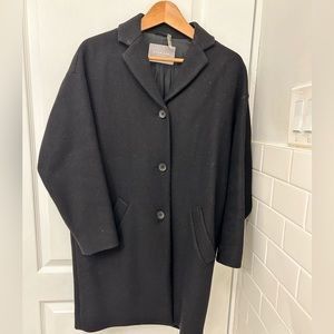 Everlane wool (77%) cocoon coat.
